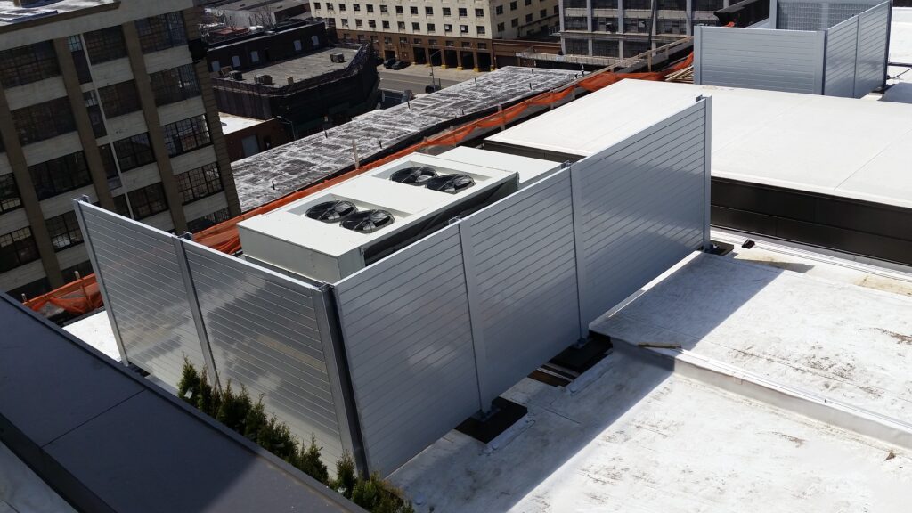 HVAC unit enclosures